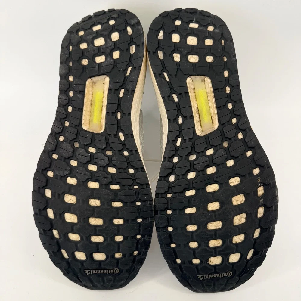 Adidas Ultraboost 19 Running Shoes White Black‎ Blue Primeknit G54012 Mens 12